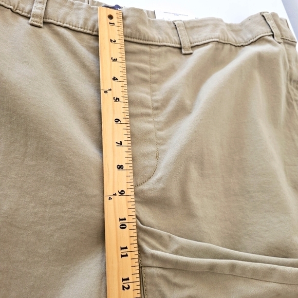 St Johns Bay Flat Front Comfort Stretch Adjustable Waist Shorts Size 48 NWT - Picture 8 of 11